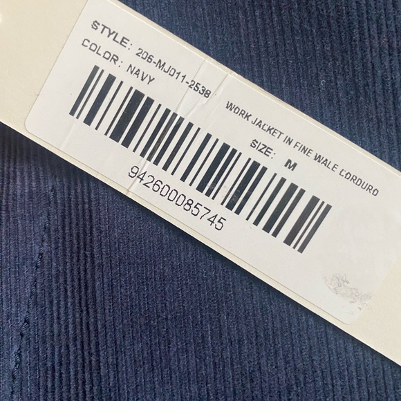 Alex Mill Work Jacket in Navy - Picture 2 of 4